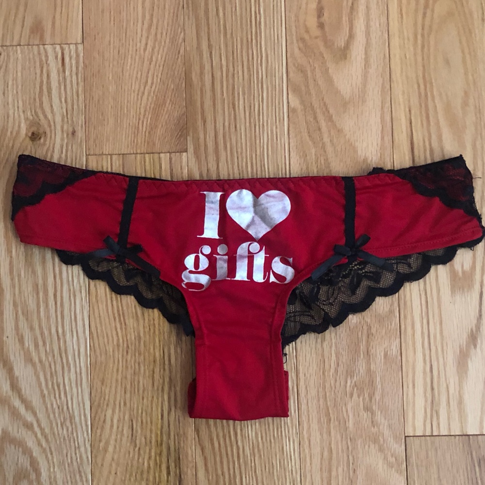 Black  lace bikini underwear
